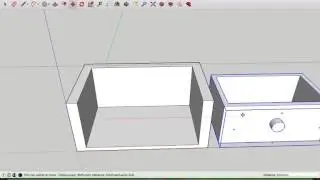 Sketchup Box And Shelf Offset Tutorial