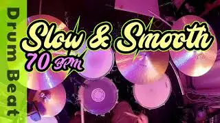 Smooth Indie Groove Rock Drum Beat for Jamming @ 70 BPM
