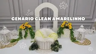 ASSEMBLING YELLOW CLEAN BACKGROUND | CLEAN SCENERY FOR PHOTOGRAPHIC ESSAY
