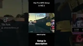 Crazy hip fire MP5 Setup in Warzone 2.0 #callofduty #warzone2 #cod