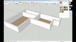 Moving Walls in Sketchup once they are made .