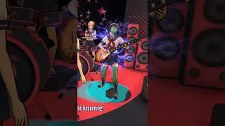 She plays fast guitar⚡