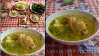 Готовим! Бозартма из курицы (куриный суп)