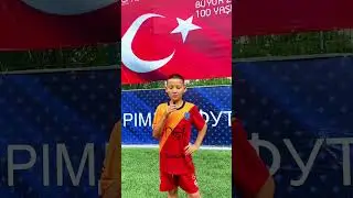 Поздравления со 100-летием Турецкой Республики от юных футболистов 🎉