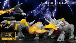 [SimplyTransform216] Newage Dinosaur Forces 63 Flamethrower Gorgo