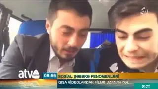 Mensur Serif, Sabir Samiroglu ve Resul Abbasovdan ATV ucun eksklyuziv vine