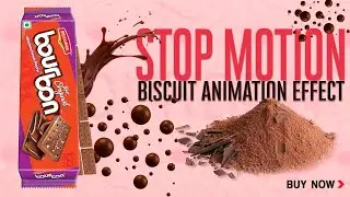 Britannia Biscuit Stop Motion Animation by Viral Video Boy || Motion Graphics Tutorial (16:9 WIDE)
