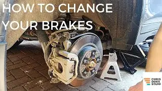 HOW TO CHANGE THE BRAKES ON A NISSAN X-TRAIL (ROGUE) | DIY