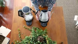 OXO Adjustable Electric Kettle Comparison in 4K - Clarity vs. Gooseneck Pour-Over - No Plastic