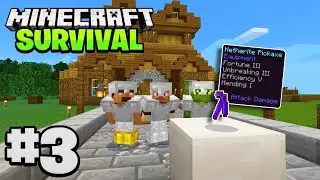 THE BEST ENCHANTMENT in Minecraft Multiplayer Survival! (Episode 3)