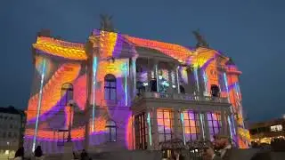 Light Show in Zürich Opera House