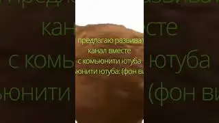 комьюнити ютуба в моём взгляде