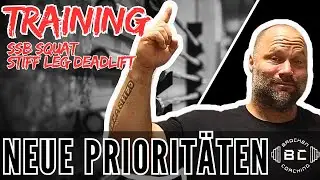 Die Prioritäten sind gesetzt - Powerlifting Strongman Coaching
