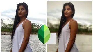 COMO desenfocar EL fondo de UNA foto/#snapseed #tutorial#mas