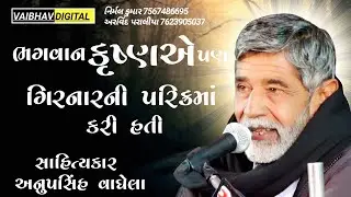 ભગવાન કૃષ્ણએ પણ ગિરનારની પરિક્રમા કરી હતી | સાહિત્યકાર - અનુપસિંહ વાઘેલા #girnari@VaibhavDigital