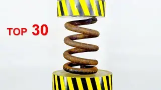 TOP 30 STRONG OBJECTS CRUSHED BY 500 TON HYDRAULIC PRESS