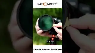 K&F Concept Variable ND Filter ND2-ND400 (9 Stop) Lens Filter