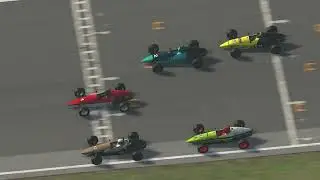 Wild Formula Vee Finish at Oulton Park - 0.006 seconds apart!