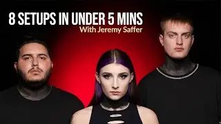 8 Portrait Photography Setups in UNDER 5 Minutes with Jeremy Saffer