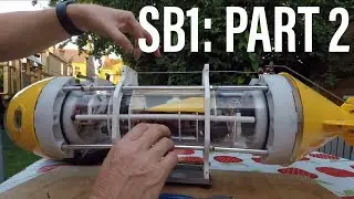 Thunder Tiger Neptune SB1 static dive RC submarine part 2