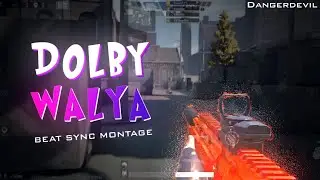 ANIMAL: DOLBY WALYA - BGMI Beat Sync Montage | ANIMAL | DangerDevil Official