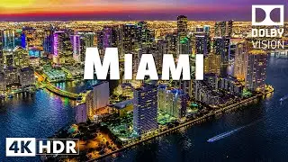 [4K] MIAMI – Tropical City Lights | Deep House Chill Vibes
