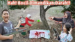 GAWAT !!! NENEK KEBAYA MERAH MANDIIN EYZEL PAKAI DARAH