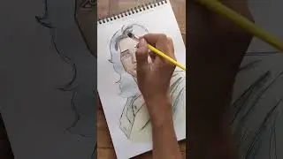 suryaputra karna drawing ⚔️ #mahabharat #krishna