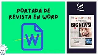 PORTADA DE REVISTA EN WORD