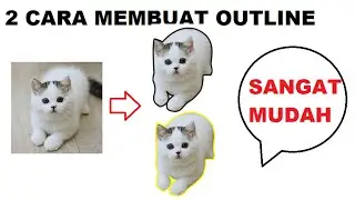 Cara membuat outline di coreldraw dengan cepat