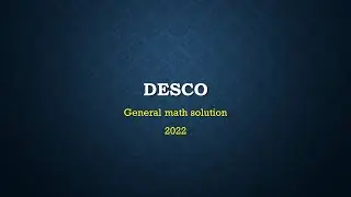 Desco math Solution 2022, ডেসকো অংক সমাধান,ডেসকো ম্যাথ সমাধান