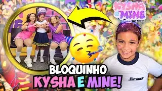 FUI NO BLOQUINHO DA KYSHA E MINE RJ *foi o melhor show #kyshaemine #kysha #minequerida