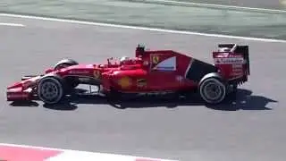 2015 F1 Barcelona Test. McLaren Honda, Williams, Scuderia Ferrari (Live in HD)