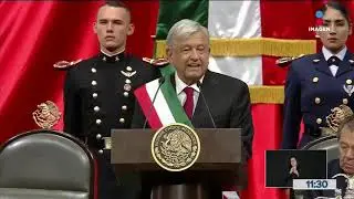 El presidente López Obrador explica la 4ta transformación ante el Congreso | Toma de posesión