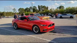Testing Hoosier Quick time pro's on my 2015 NA 6R80 mustang at PBIR