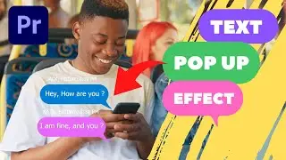 Text Pop Up Effect in Premiere Pro 2023 | Quick Tutorial