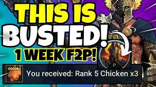 EASY FREE 5* Chickens - Pelops HARD CARRIES  - 1 WEEK F2P!!! [Raid: Shadow Legends]