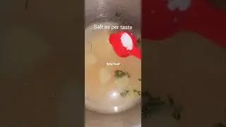 Healthy Homemade Baby Food Recipe | Easy & Nutritious #shorts #youtubeshorts #Food