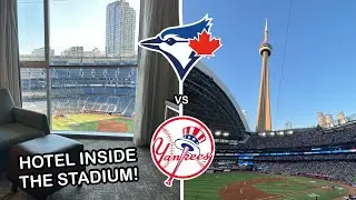 Staying In A Hotel INSIDE A Baseball Stadium! | 2025 Baseball Tour Vlog