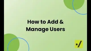 Adding and Managing Users