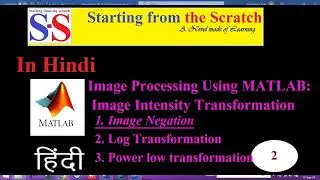 Image Processing Using MATLAB: Image Intensity Transformation: Image Negation