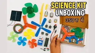 10+ Components । DC Motor Science Kit। Unboxing Review । School science project 