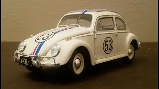 Herbie the Love Bug 1963 Volkswagen #53 1:18 Scale By Johnny Lightning