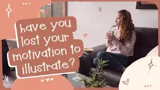 😓 What to do when you have lost the MOTIVATION for ART? | Digital artist's feelings of OVERWHELM 💔