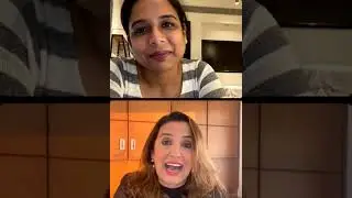 Pre- event Outfluence Exchange | Talkfluence | Shuchi Singla with Perizaad Zorabian