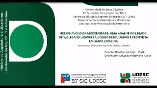 SIC UDESC 2020 - CERES - RENATA BOGO - PIVIC