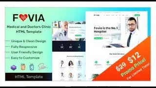Fovia - Medical Doctor & Healthcare Clinic HTML Template | Themeforest Templates