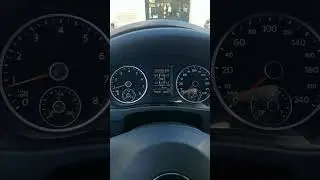 Переключение Ми/ч в Км/ч на Wolkswagen Tiguan и наруж температуры...