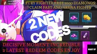 Free 1000 Diamonds 2 Legendary Warriors: Transformation Gift Codes🎁 - Fury Fighter 2 December Codes