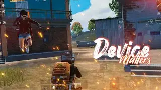 DEVICE Matters ! Shifting 20 FPS TO 60 FPS 🔥 OnePlus 5T PUBG Mobile Montage